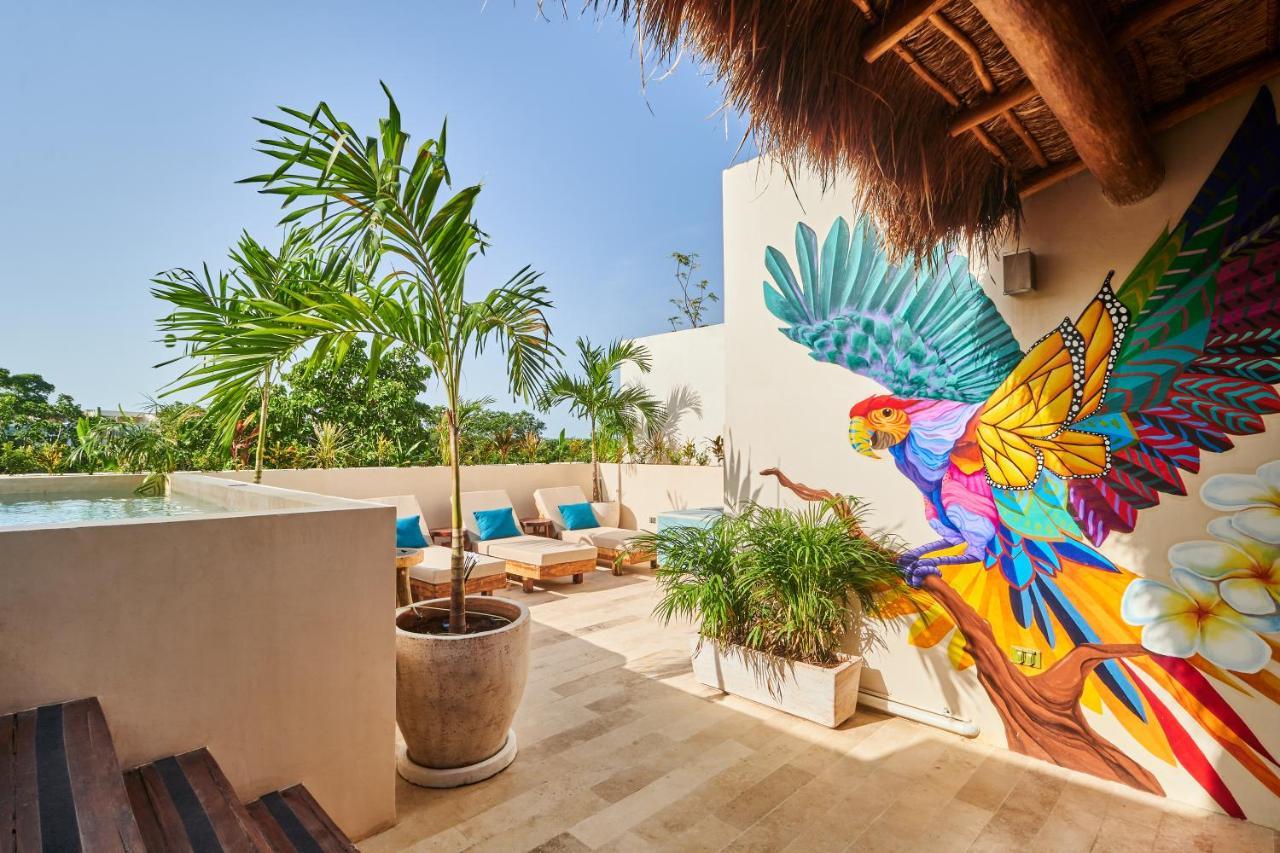 Spacious & Comfy Penthouse Oasis With Plunge Pool Тулум Экстерьер фото