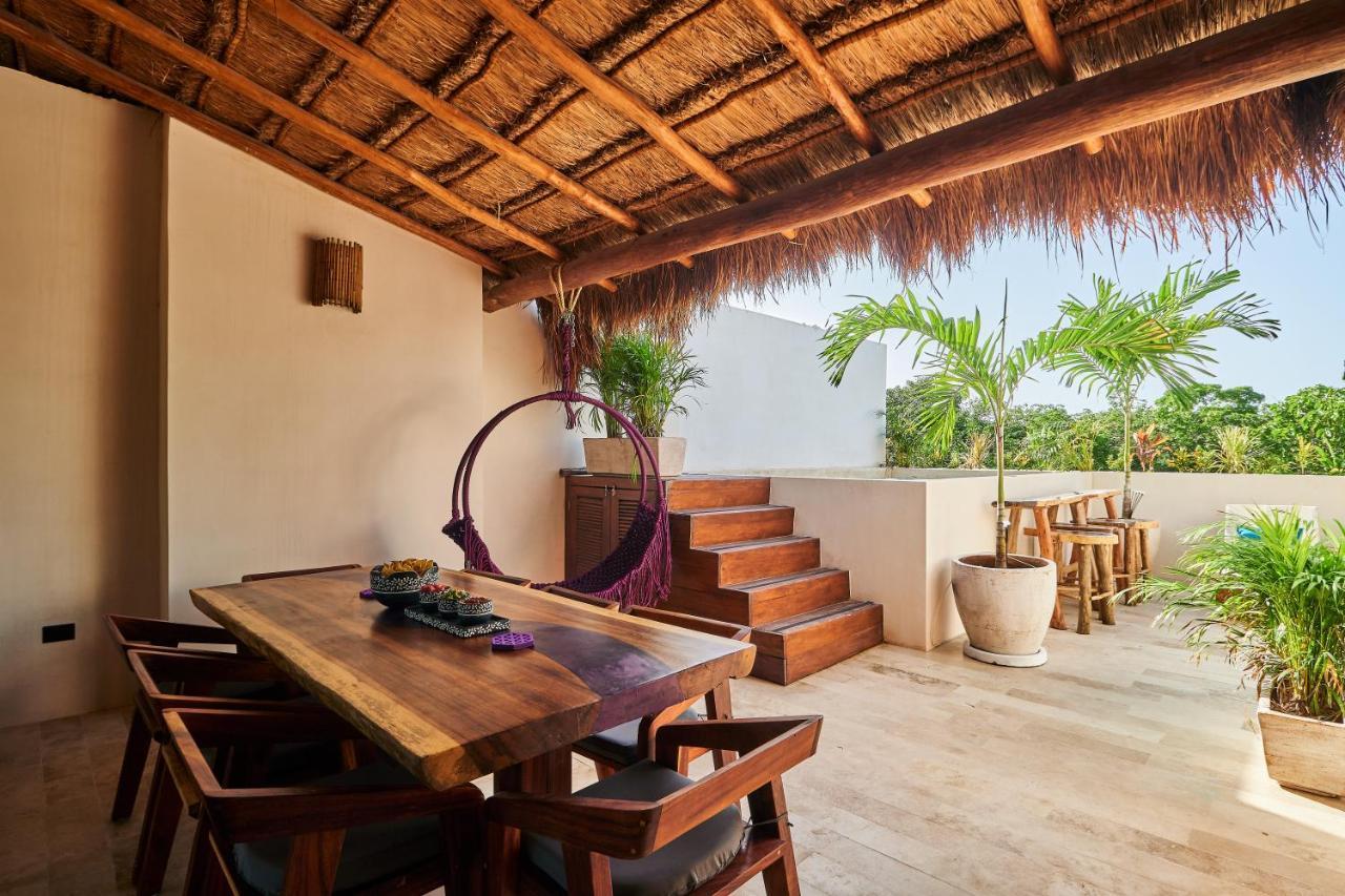 Spacious & Comfy Penthouse Oasis With Plunge Pool Тулум Экстерьер фото